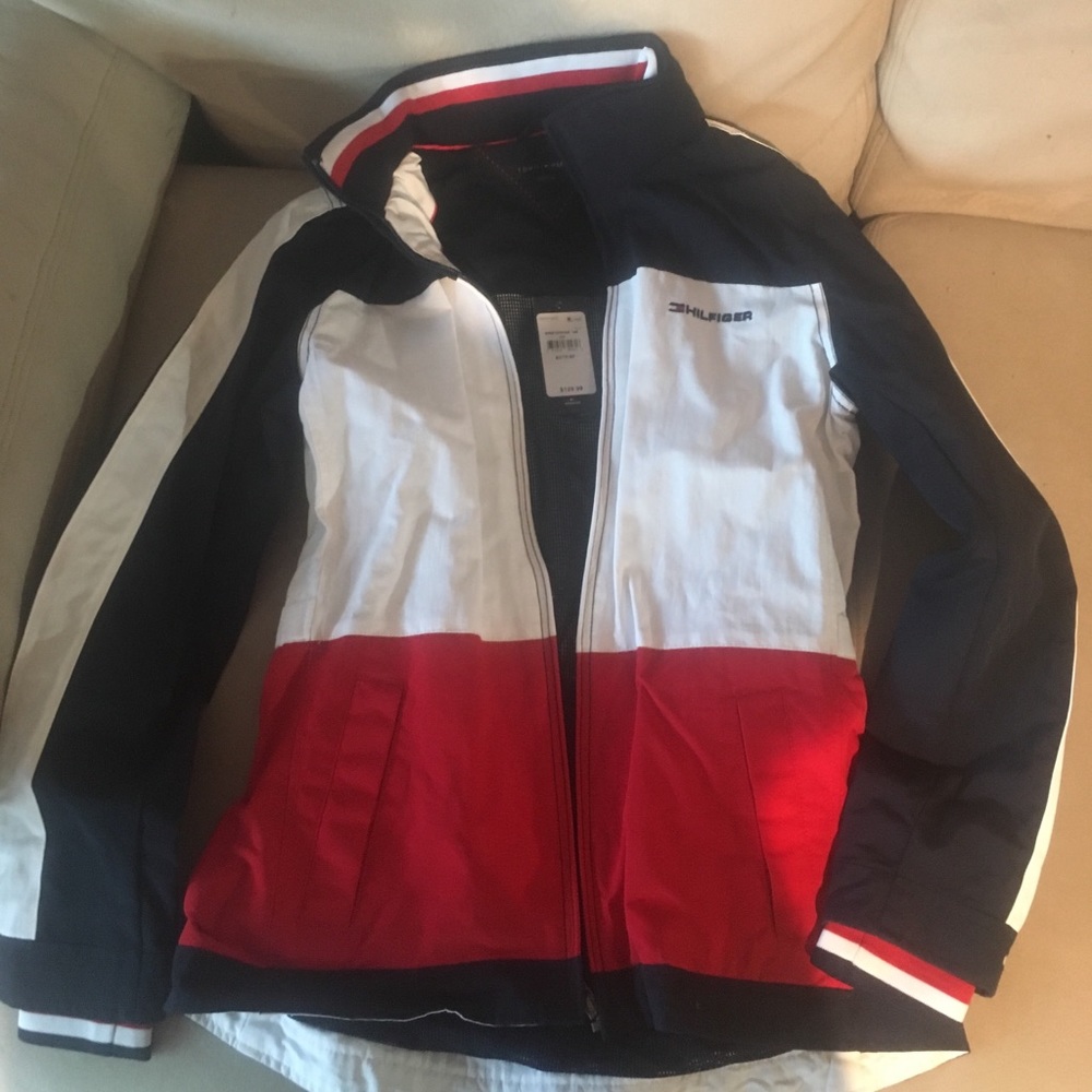 Tommy Hilfiger zip up windbreaker